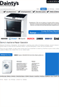 Mobile Screenshot of daintysonline.co.uk